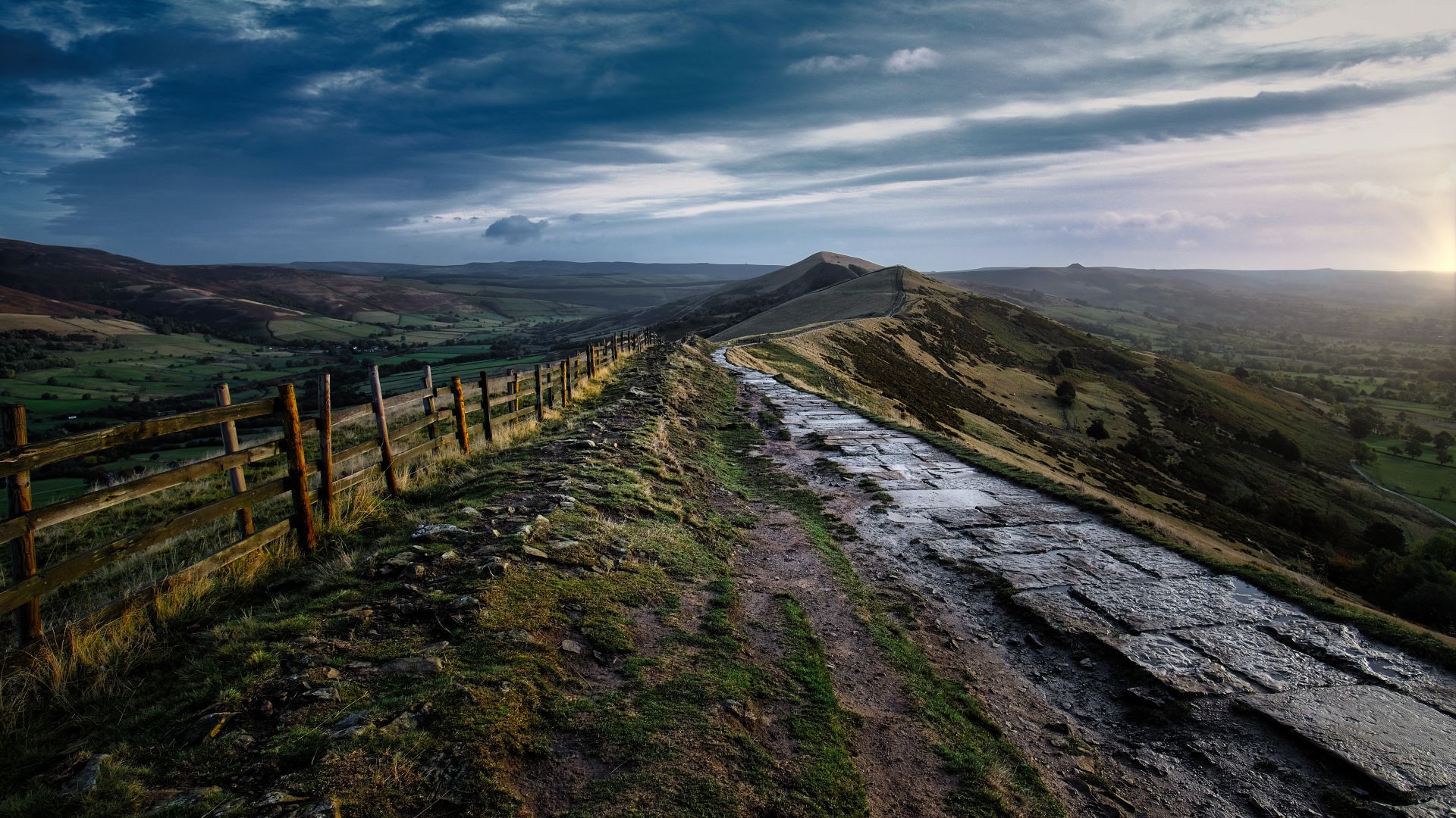 Mam Tor at dawn