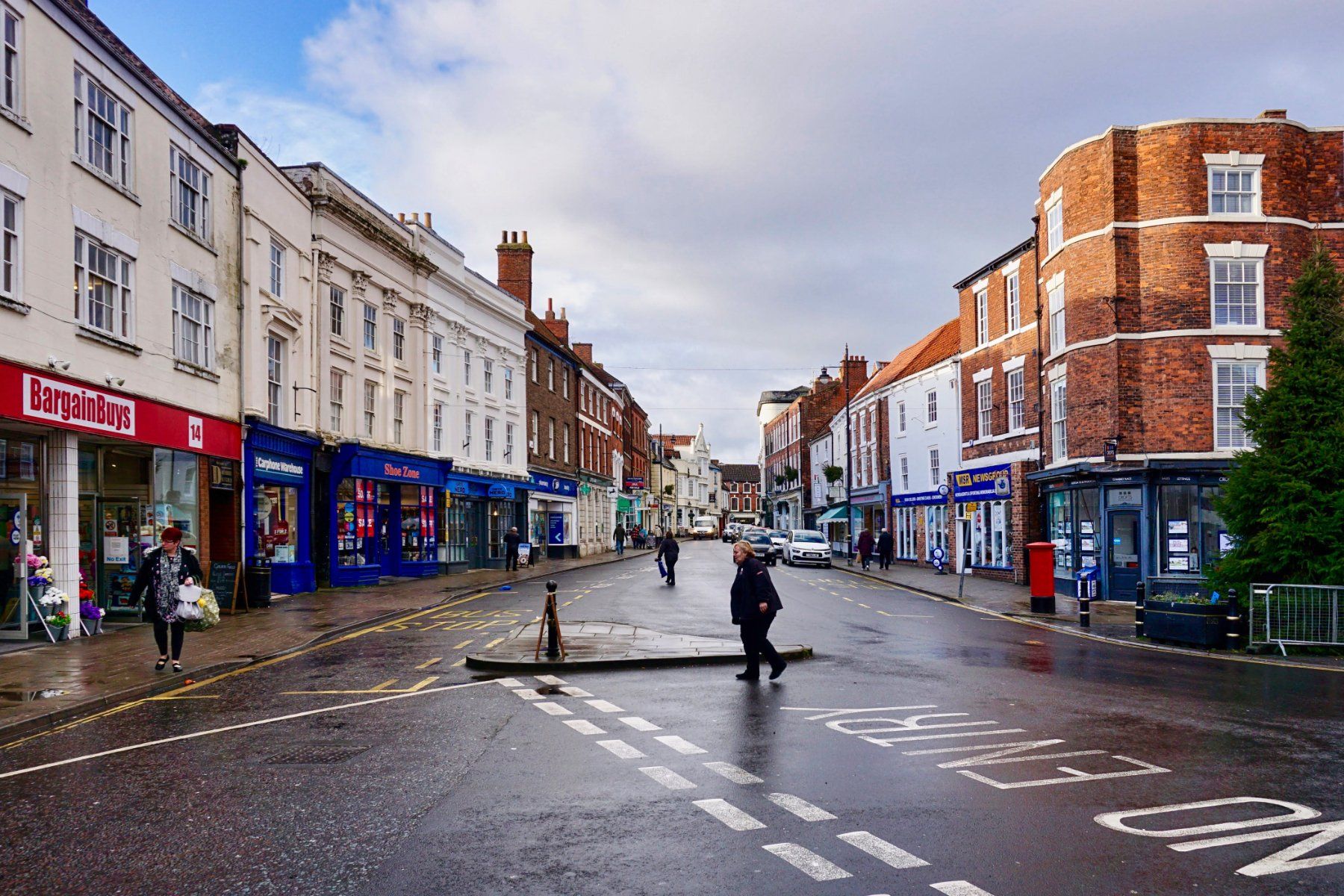 Photo by: Derek Smith a view along mercer row in louth
