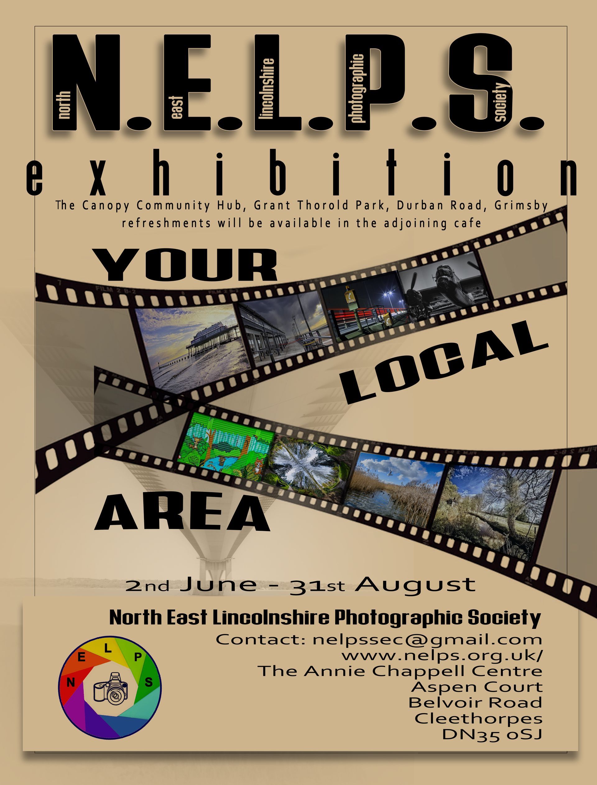 Poster by NELPS poster for a photo exhibition