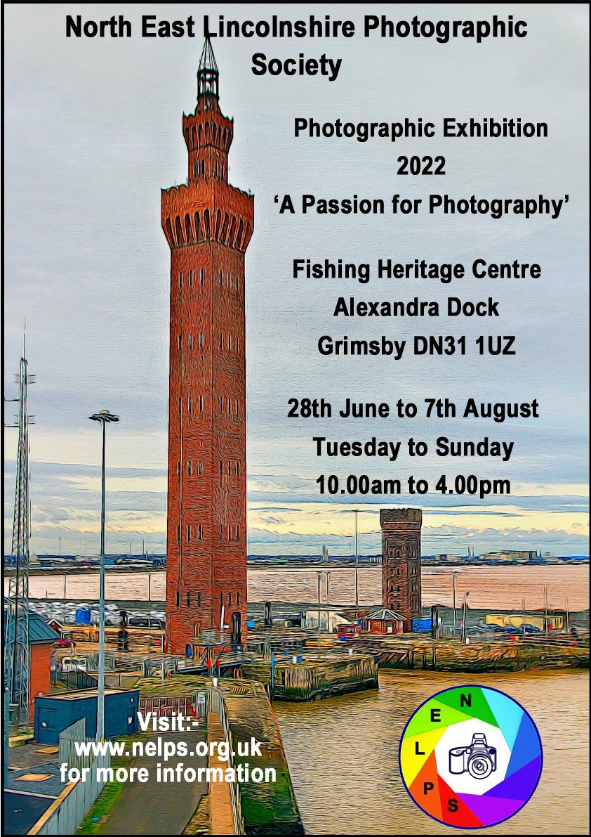 Poster by NELPS poster for a photographic exhibibition