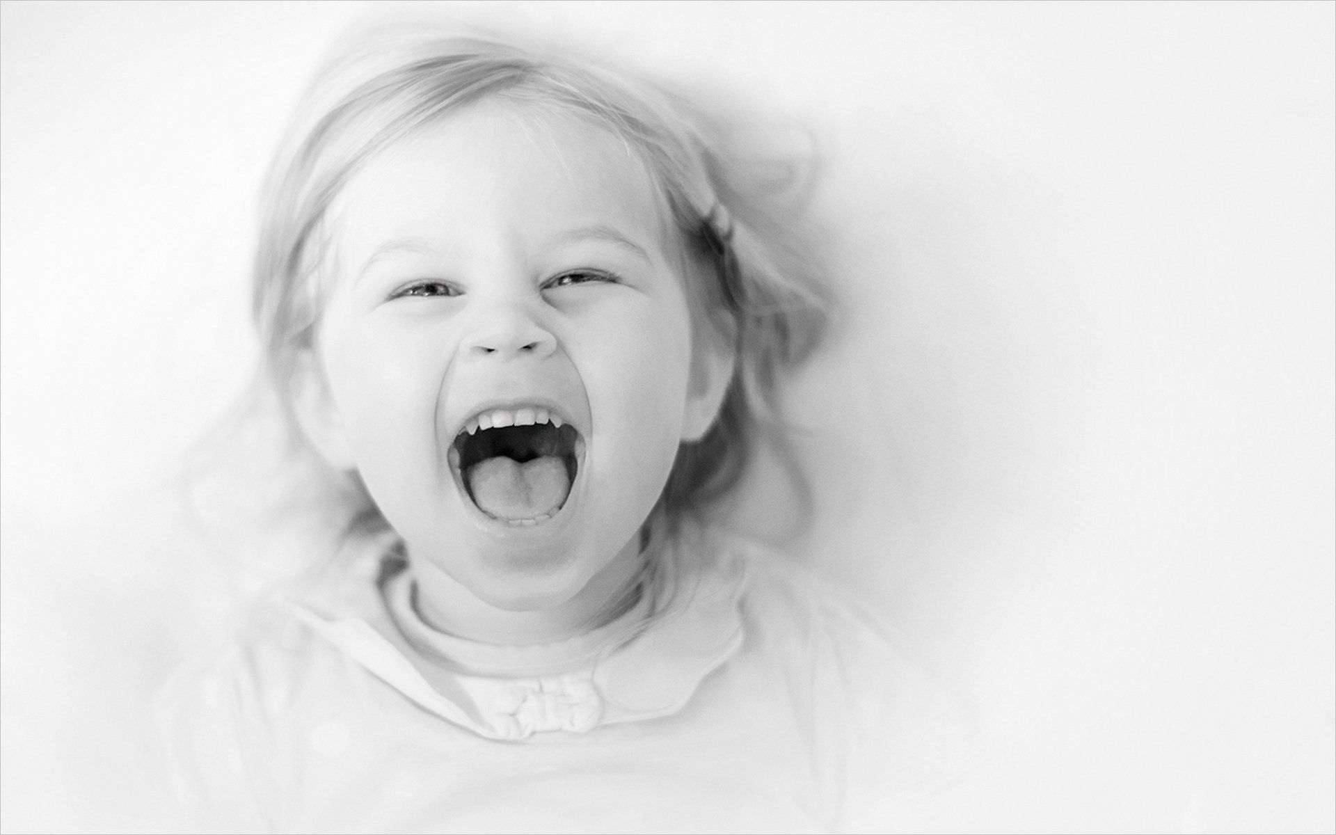 a portrait of a young girl