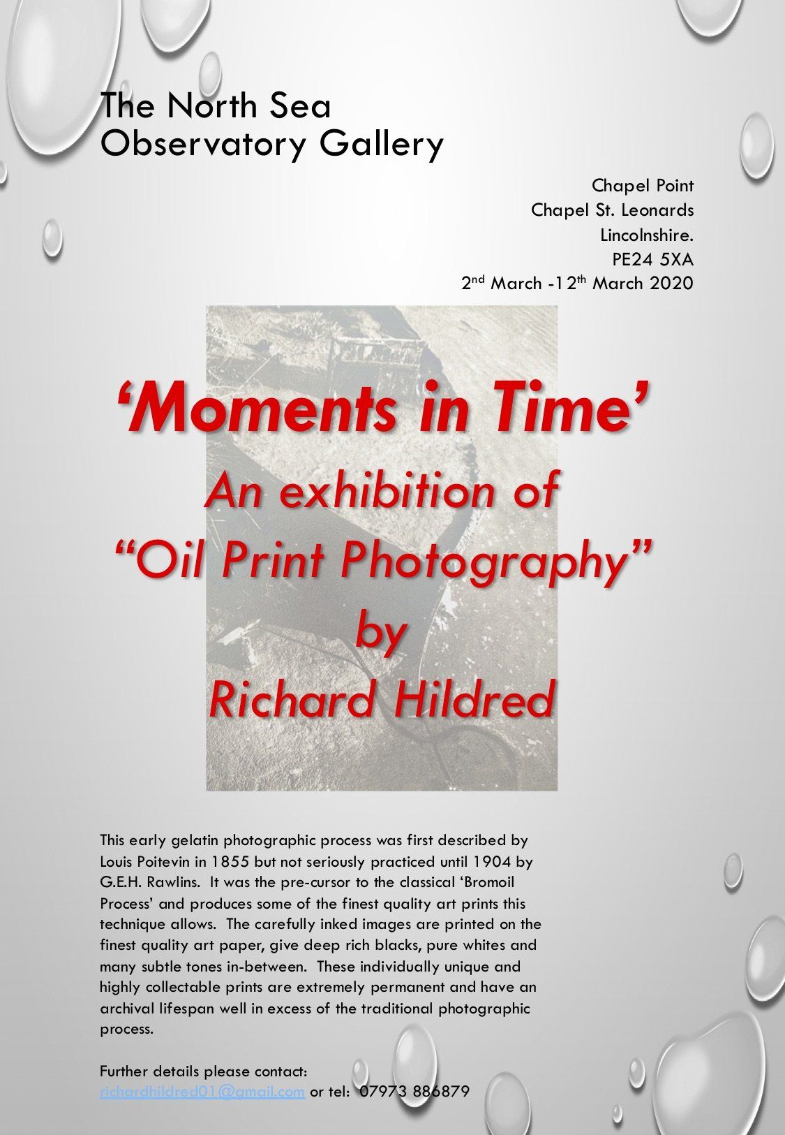 Moments in Time exhibition, poster