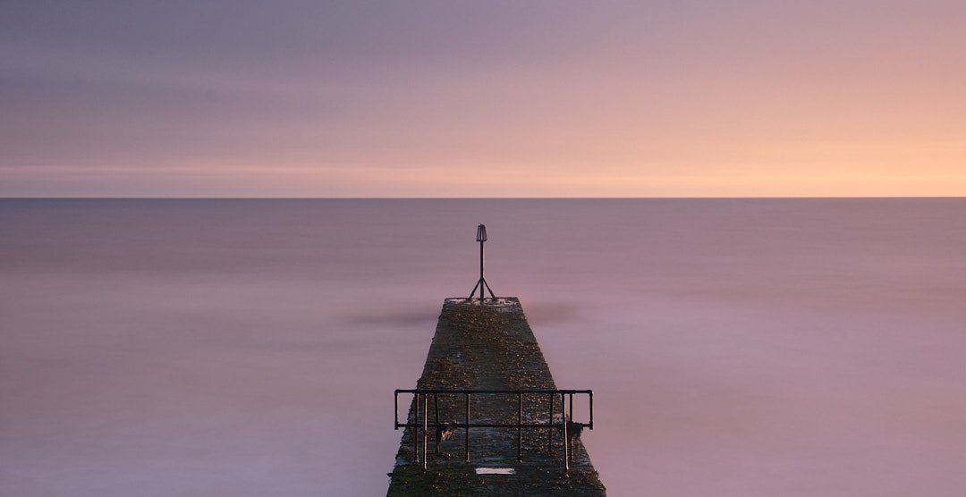 long exposure images of sea outfalls