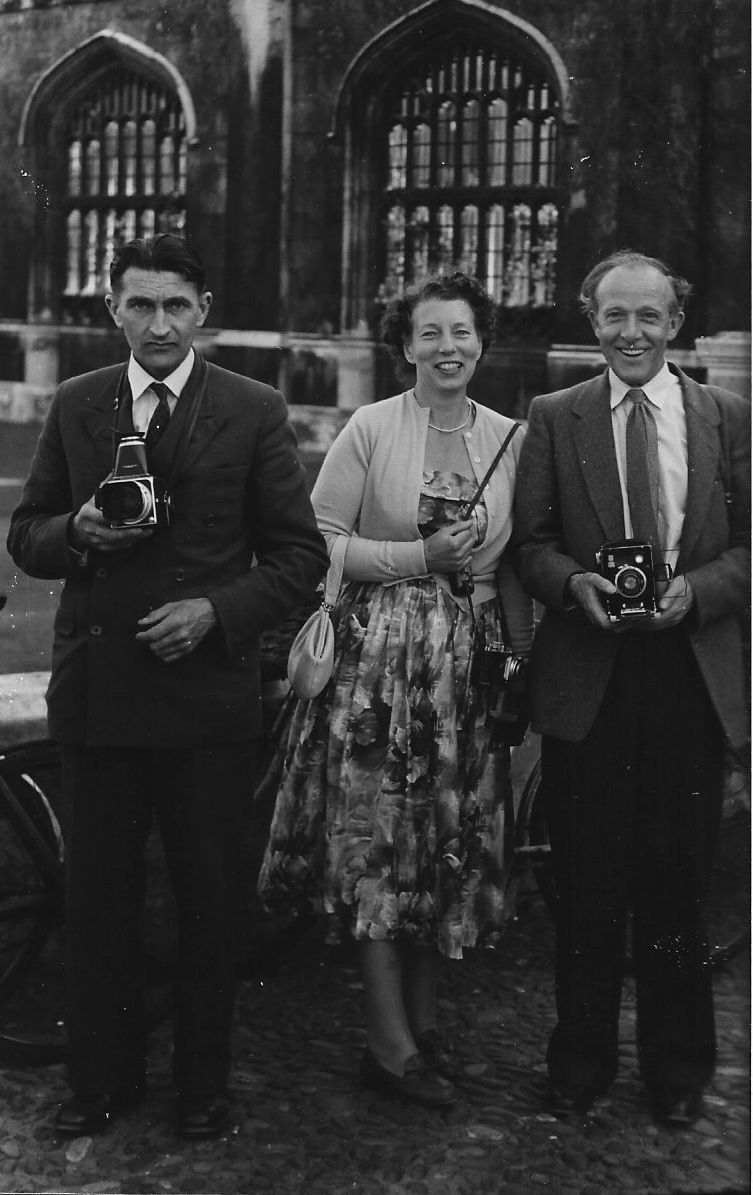 An archive image of Louth Photographic Society photographers in Cambridge