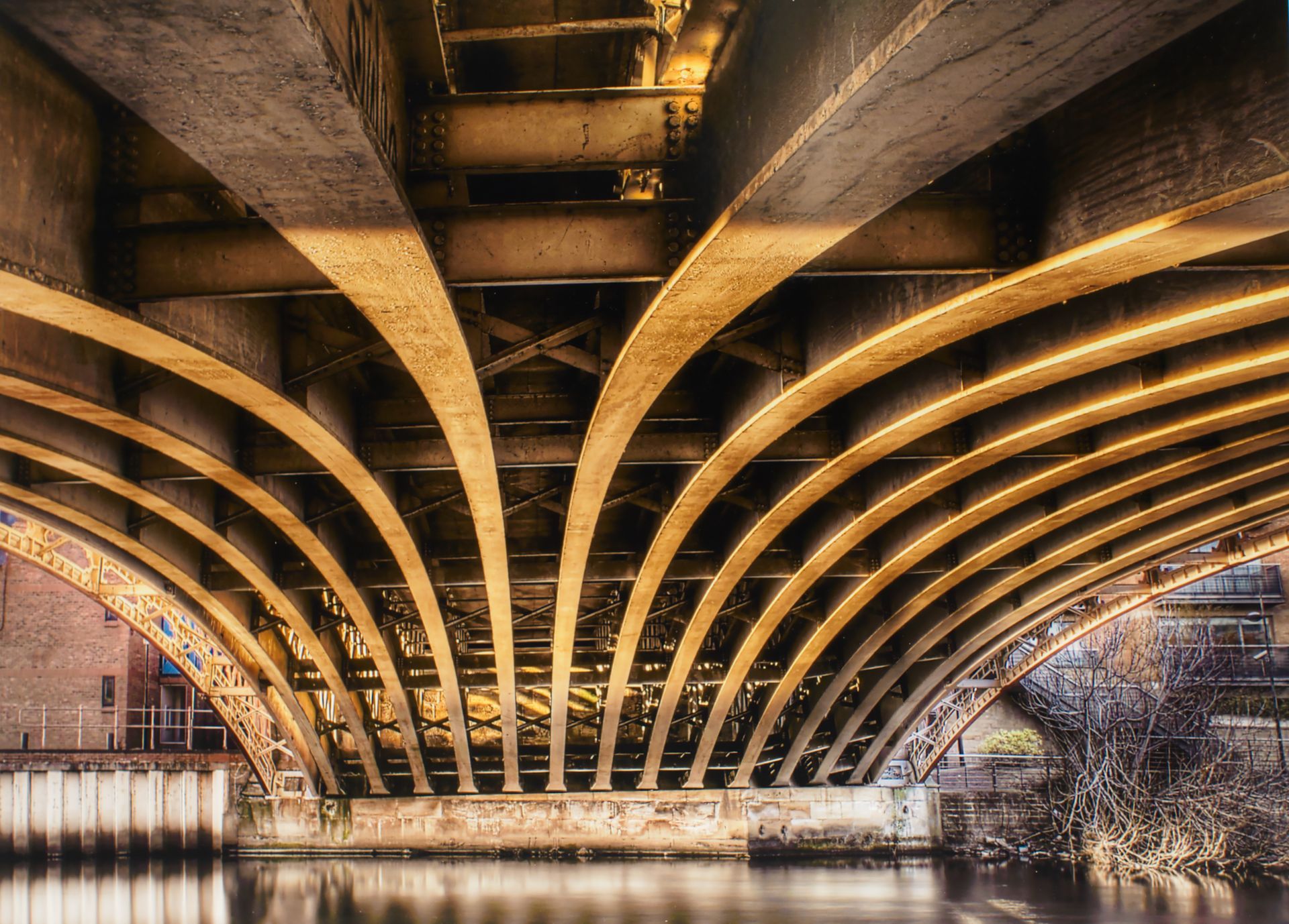 Underside Detail of the Crown Point Bridge
