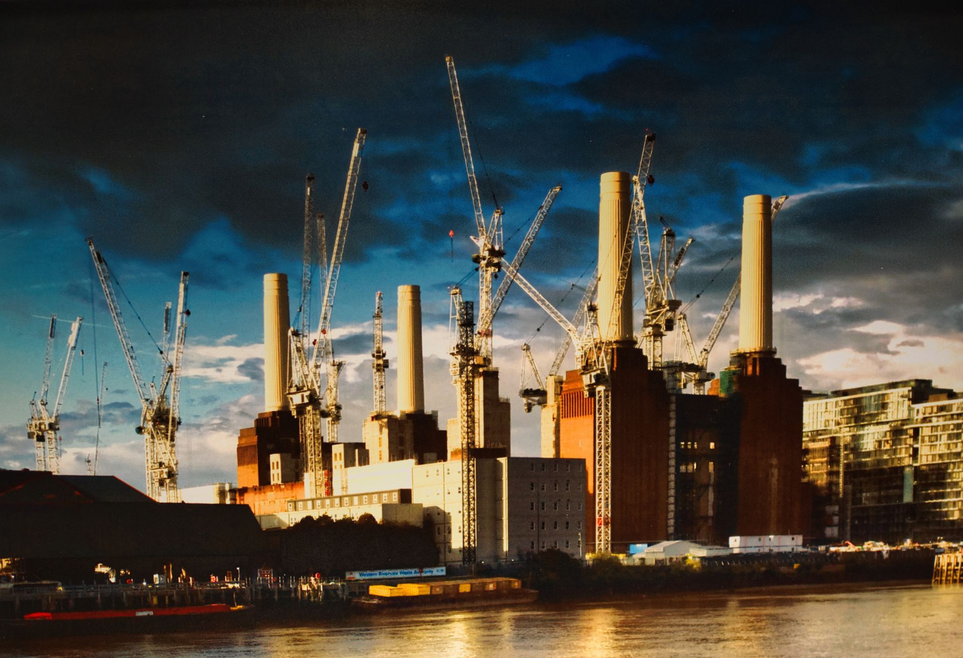 A view of Battersea at Dawn