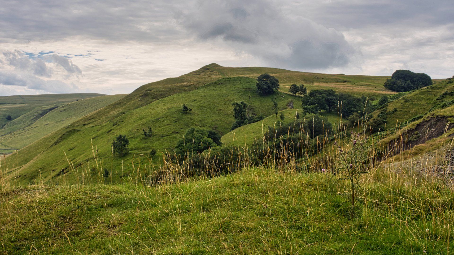 Mam Tor by Derek Smith mam tor in the peak district
