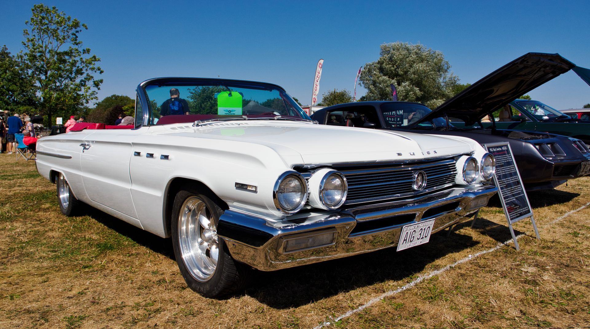 A Buick convertible car