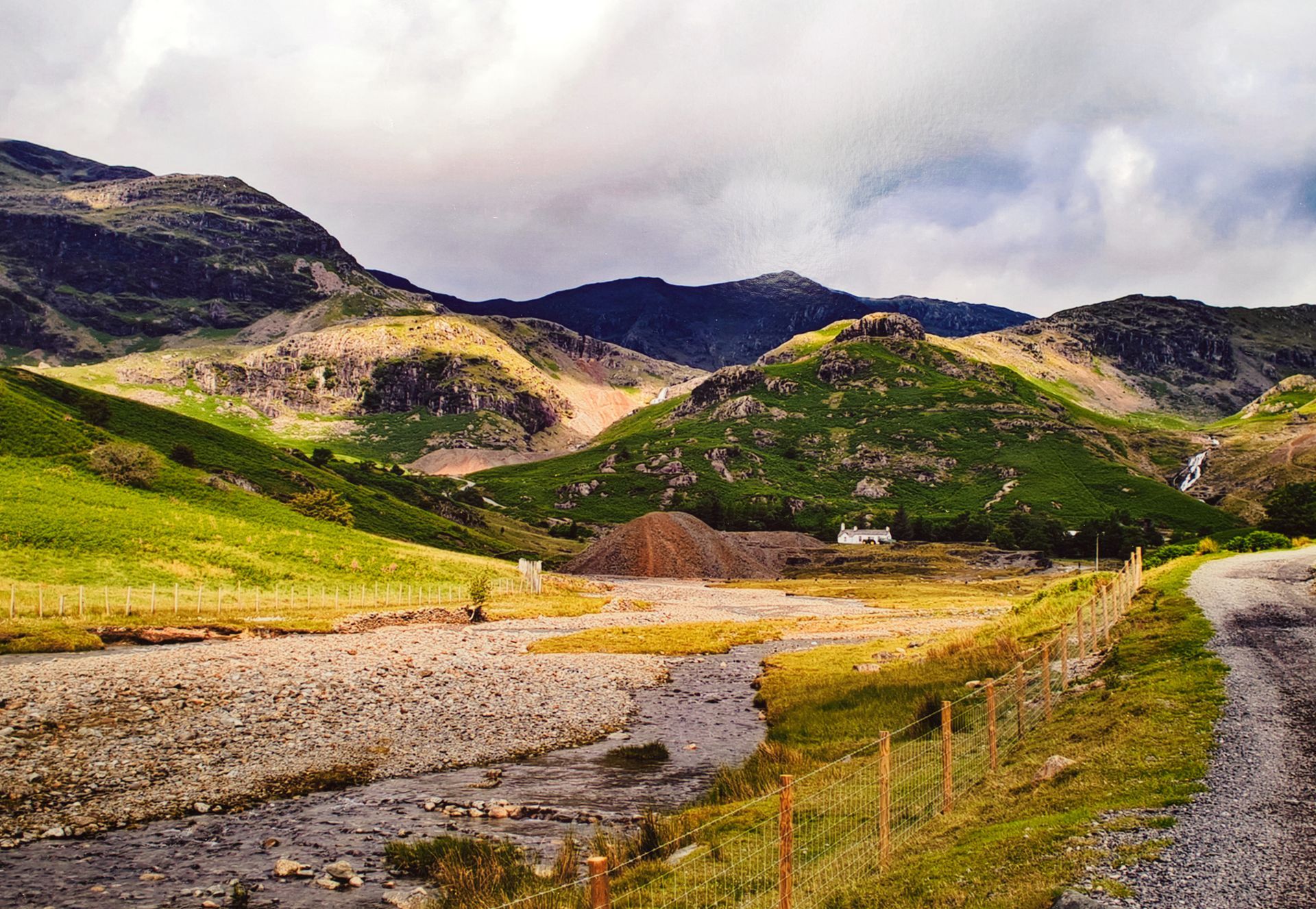 A view of Coniston in the Lake District
