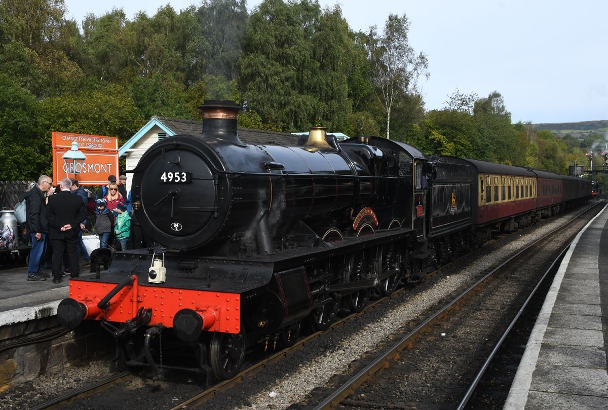 a steam locomotive