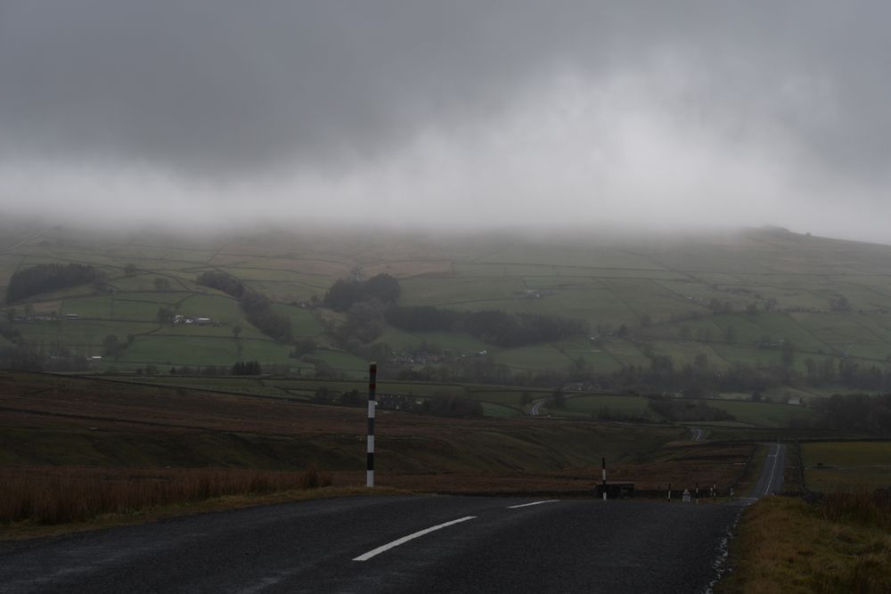 Rain over the moors by Graham Harrison rain over the moors