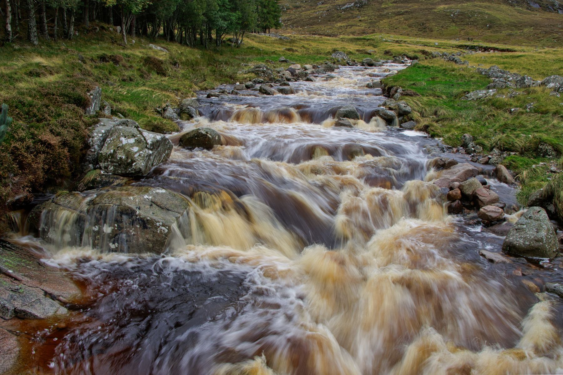 A view of the river Dee in Scotland