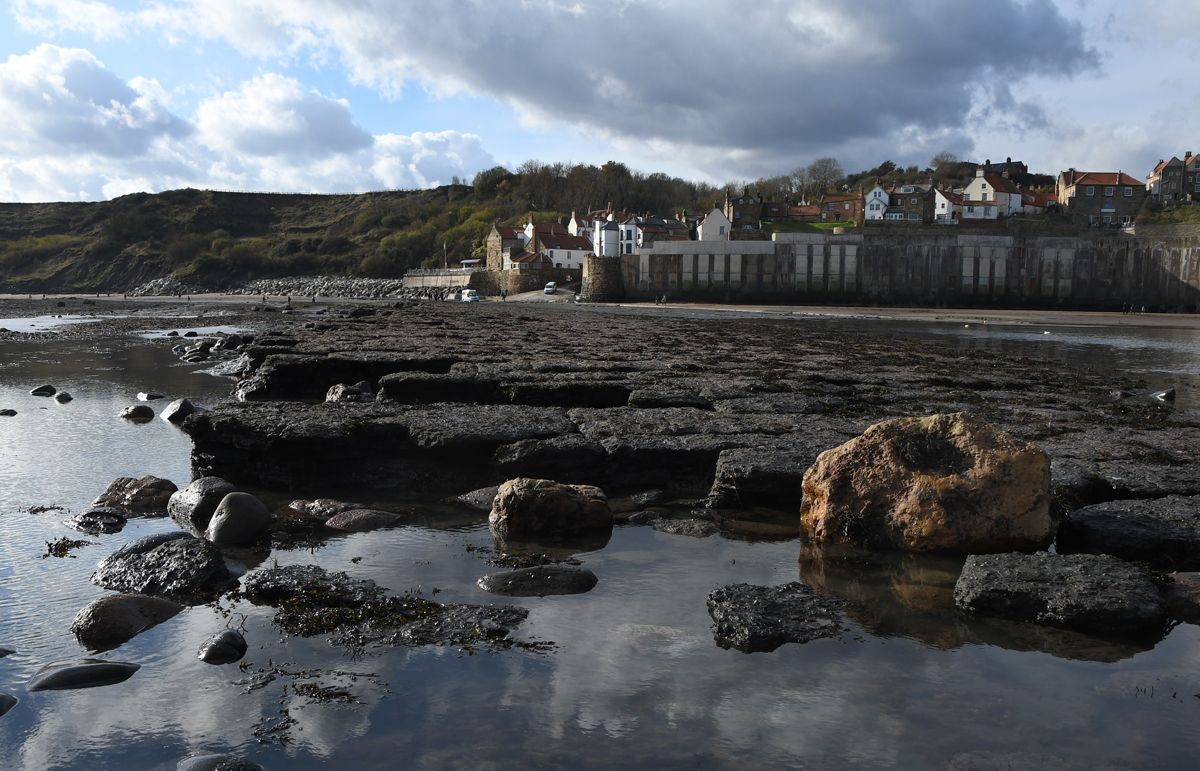 A view of Robin Hoods Bay