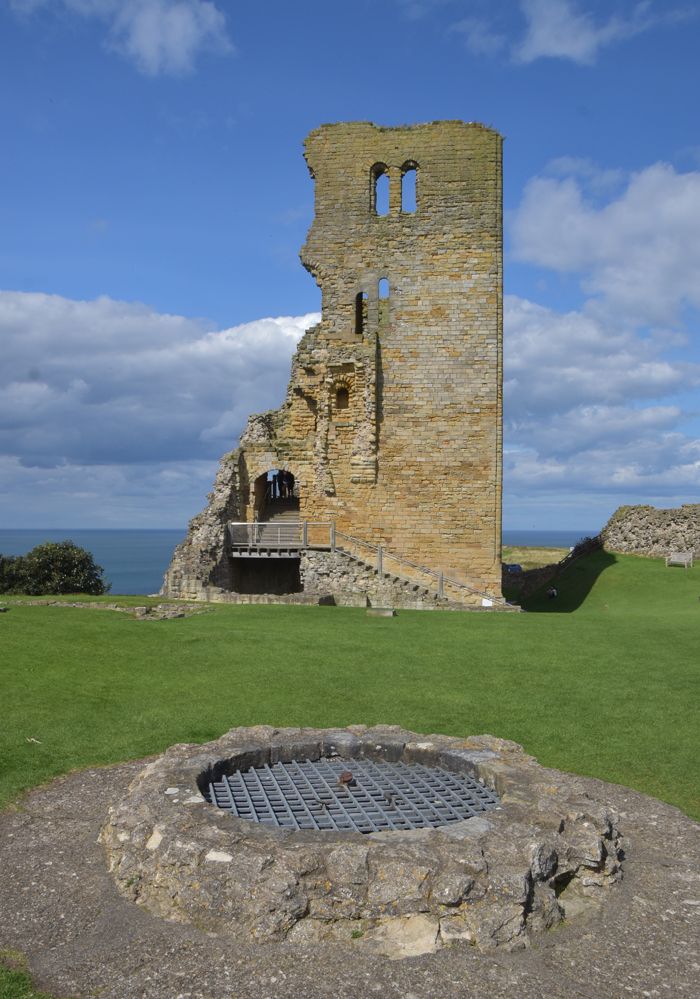 a summer view of Scarborough Castle