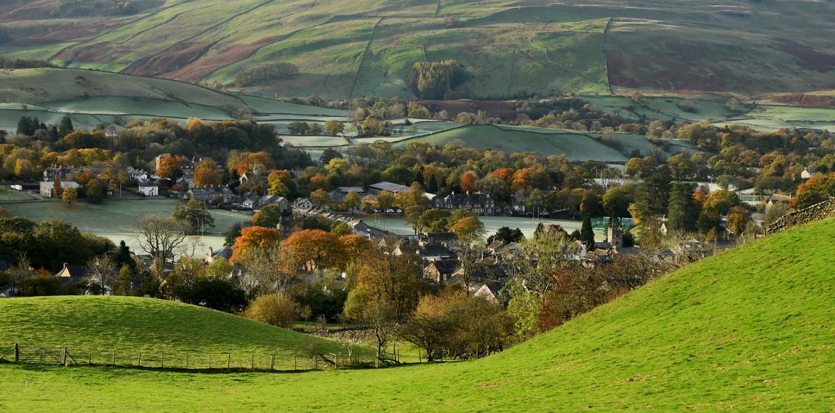 View of Sedbergh, Cumbria