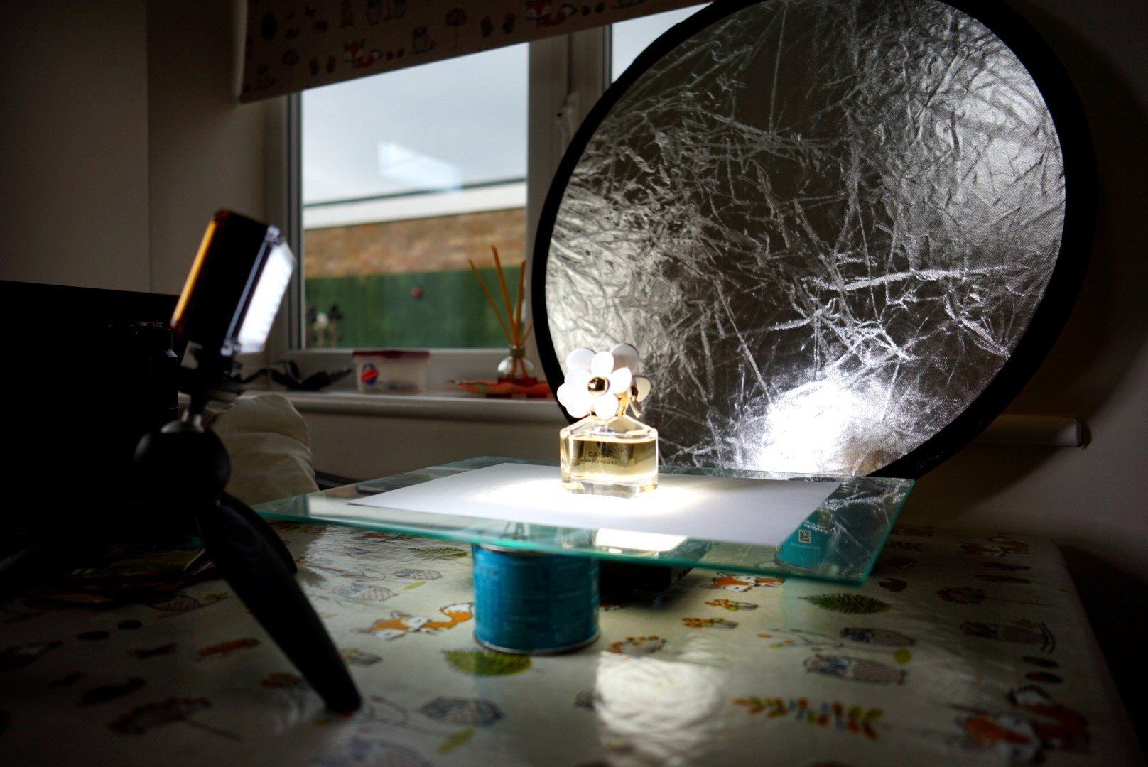 setup for product photography