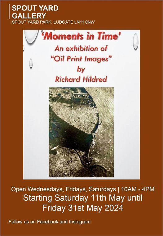 Poster by Spout Yard Gallery Poster for an exhibition in Louth