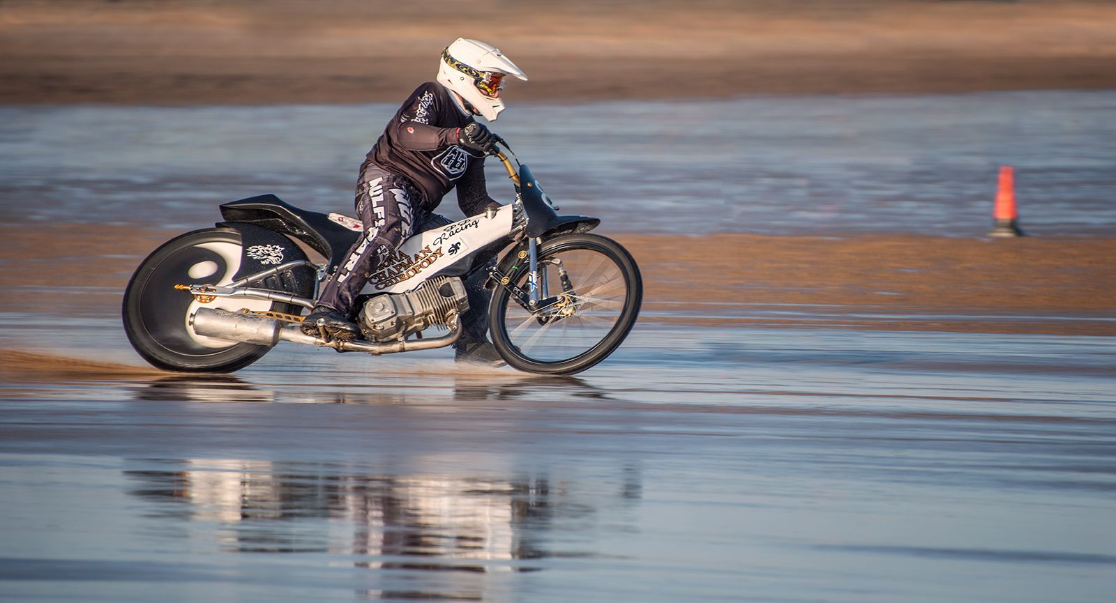 a sand racer on Mablethorpe beach