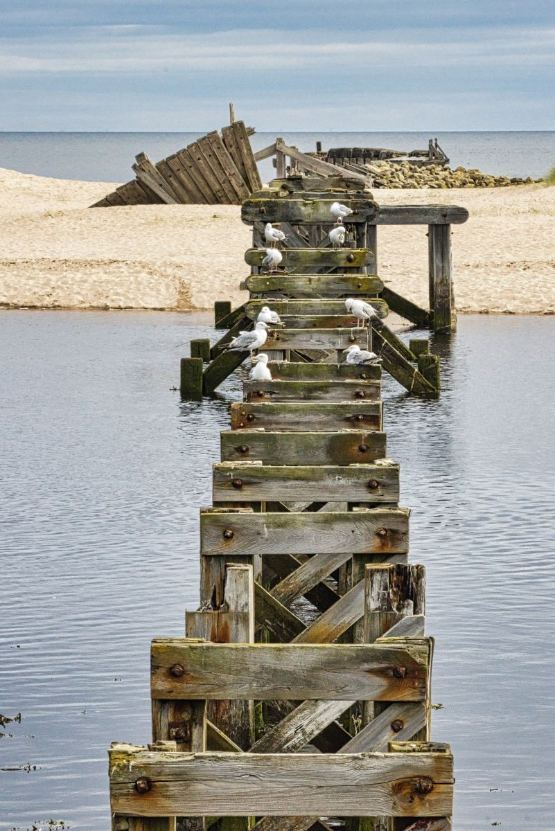 an old disused bridge