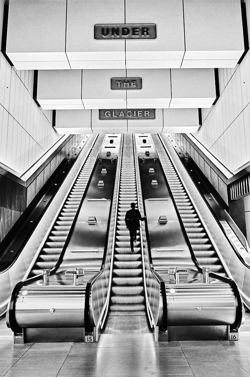 Photo by: Paul Gray an escalator at an underground station