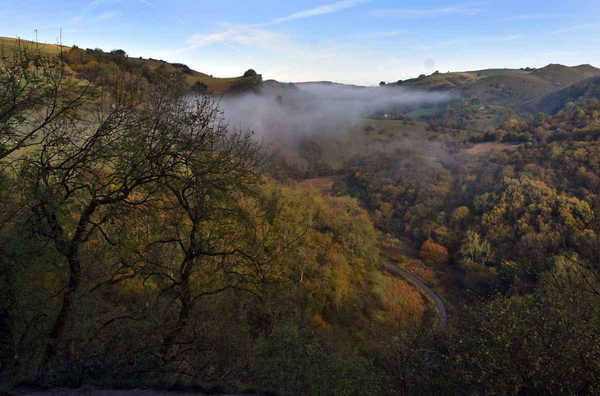 View over the Manifold valley by Graham Harrison view over the Manifold Valley