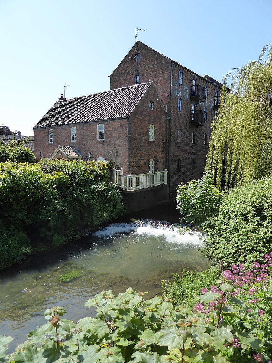 An old watermill on the River Lud
