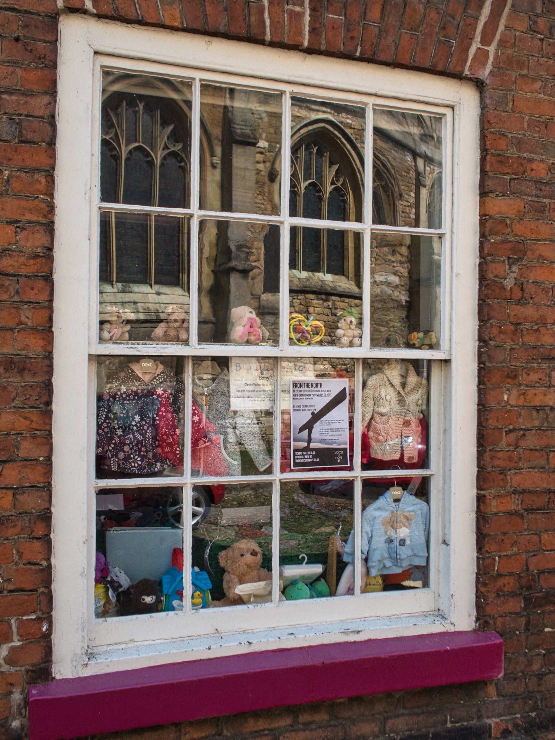 A window at Church House by Derek Smith a window at church house