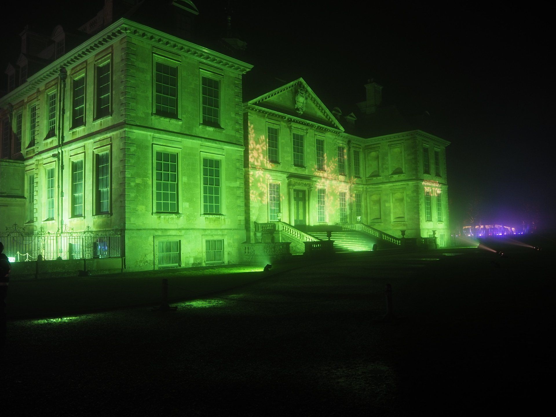 a belton house christmas light experience