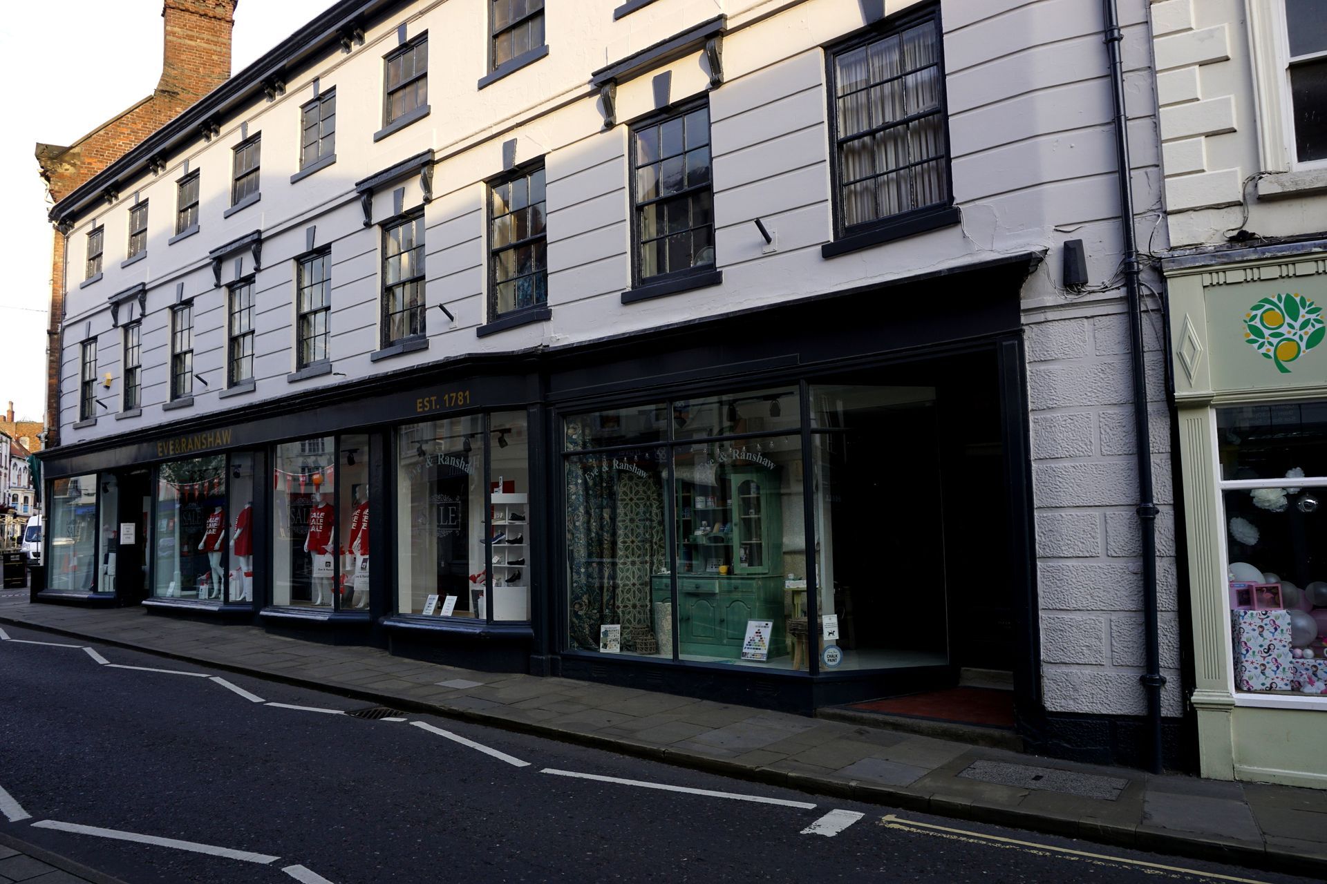 Eve & Ranshaw department store Louth