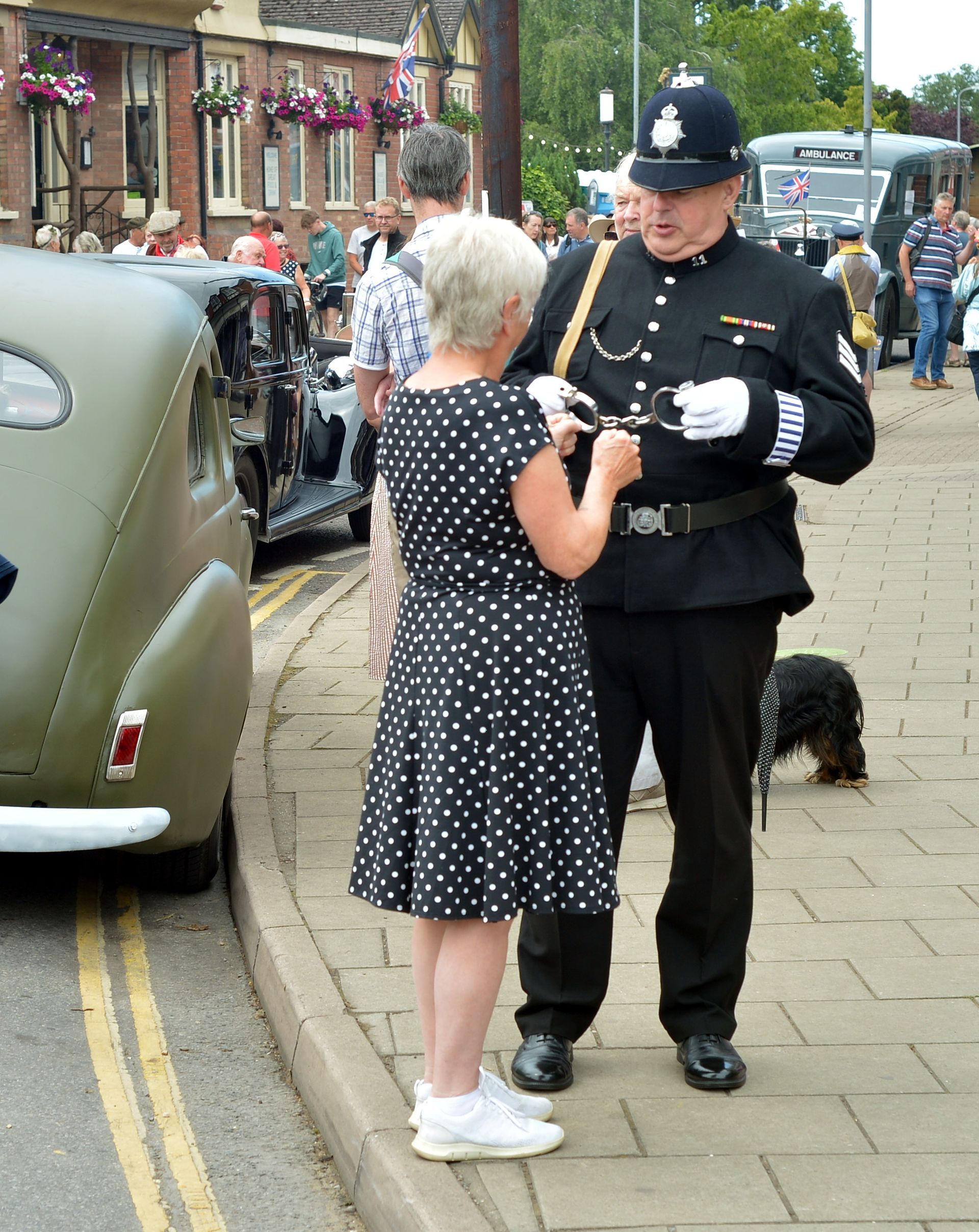 a 1940s village recreation