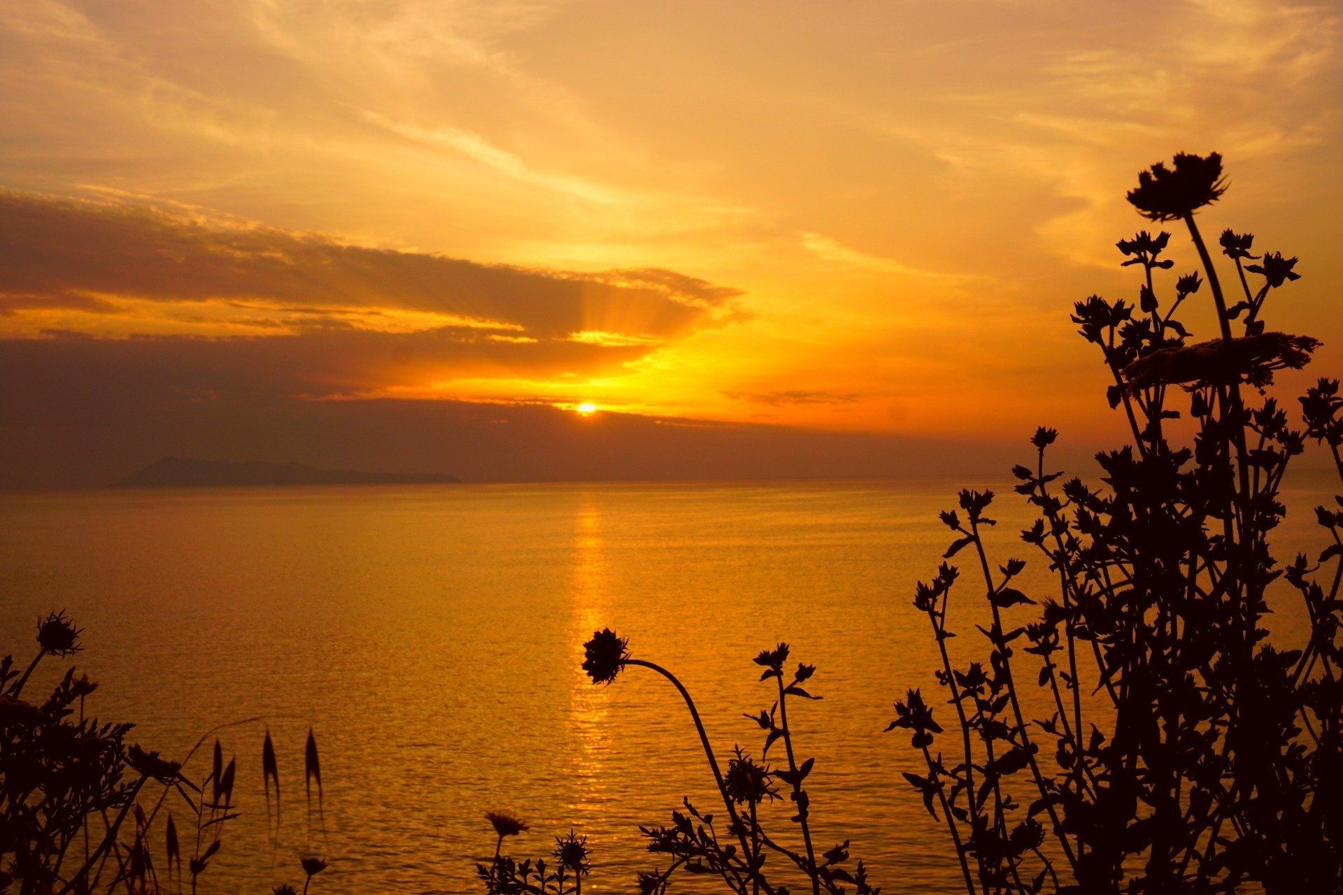 Photo by: Derek Smith a greek island sunset