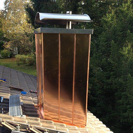 Spenglerei Repert Kamin