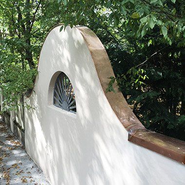 Mauerschutz aus Belch