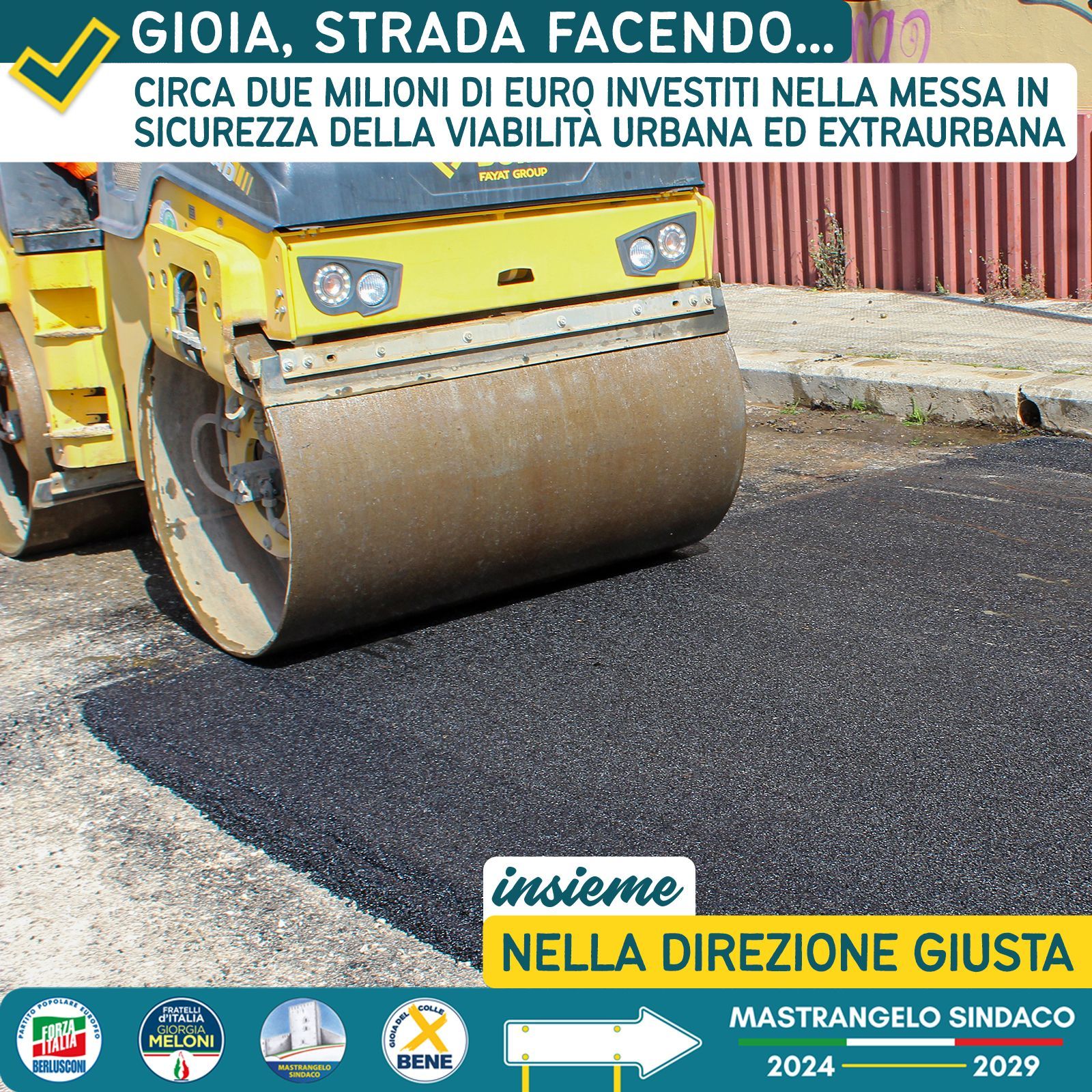 Giovanni Mastrangelo ancora sindaco di Gioia Del Colle