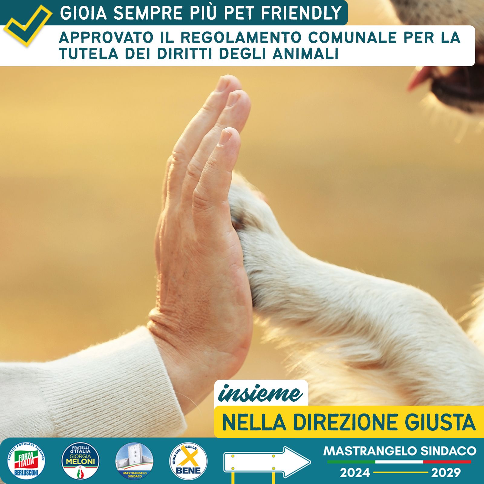 Giovanni Mastrangelo ancora sindaco di Gioia Del Colle