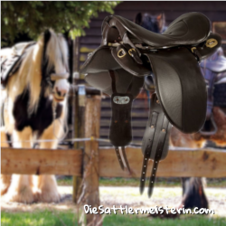 Wanderreitsattel von der Firma Pfiff. Foto: August Aust Wanderreitsattel von der Firma Pfiff. Foto: August Aust