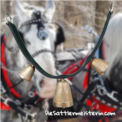 Pferdeglockenriemen für Kummet. Foto: August Aust Pferdeglockenriemen für Kummet. Foto: August Aust