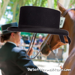 Dressur Zylinder Hut. Foto: August Aust Dressur Zylinder Hut. Foto: August Aust