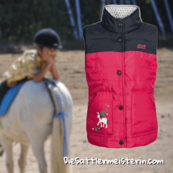 Elt Kinder Reitweste Minnie. Foto: August Aust Elt Kinder Reitweste Minnie. Foto: August Aust