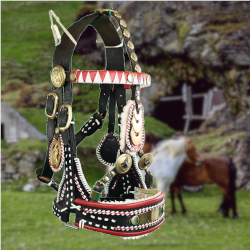 Traditioneller Abtenauer Schnalzerhalfter. Foto: August Aust Traditioneller Abtenauer Schnalzerhalfter. Foto: August Aust