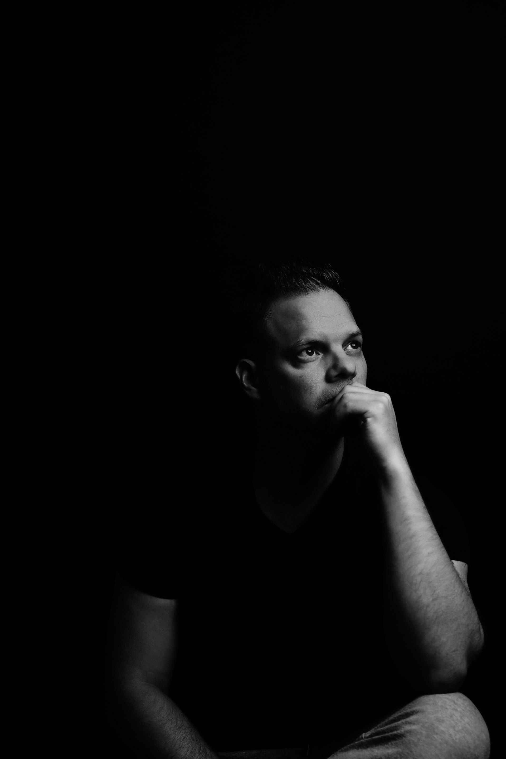 Herrenporträt im Studio