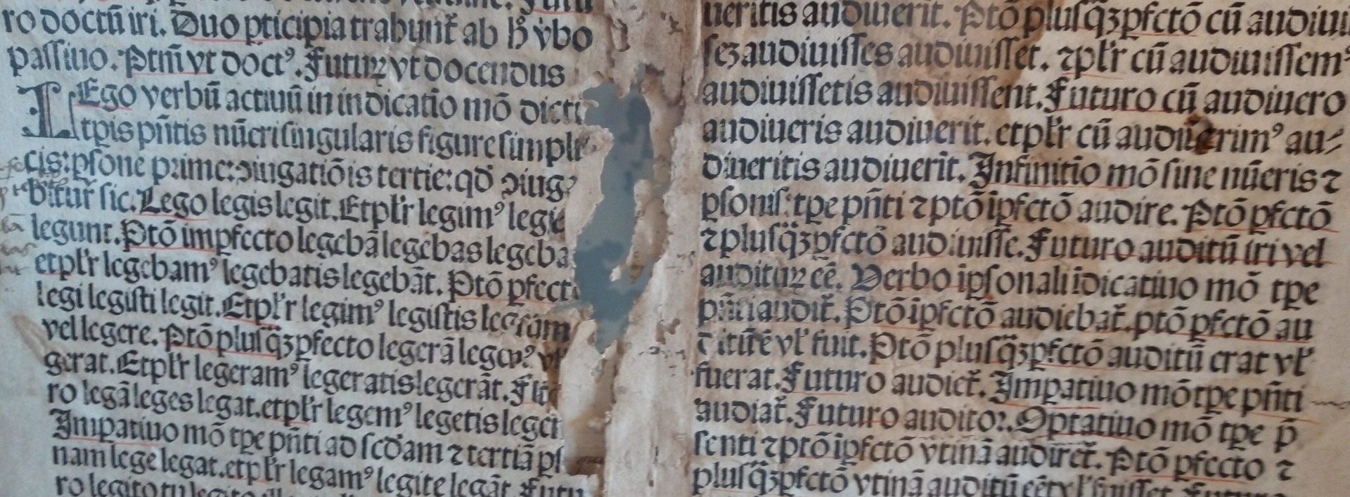 Latein-Lehrbuch aus dem Kloster Alpirsbach