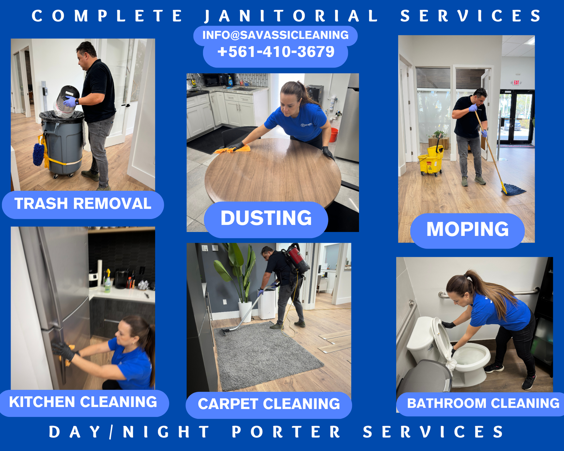 professional cleaning services in Plam Beach and Broward County FL