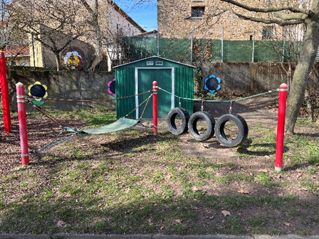 Foto der Klettergeräte