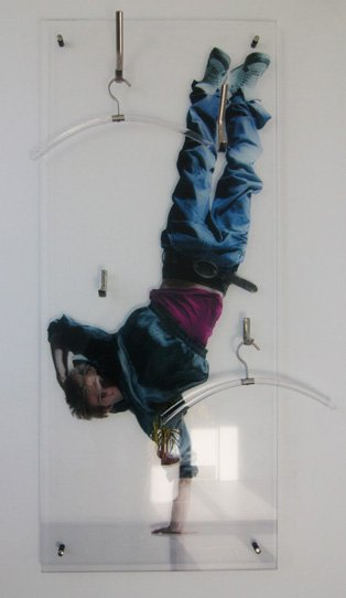 selbstgestaltete garderoben, acrylglas mit Bild Plexischild