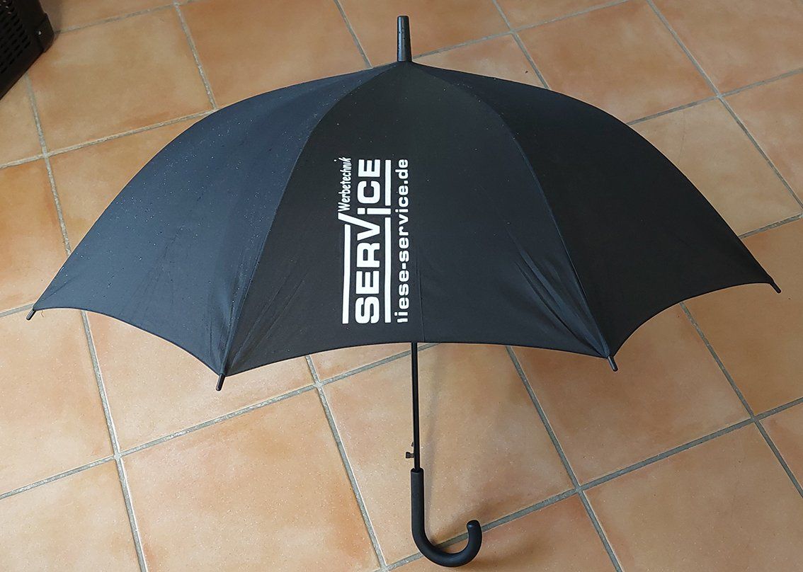 Schirme mit Logo