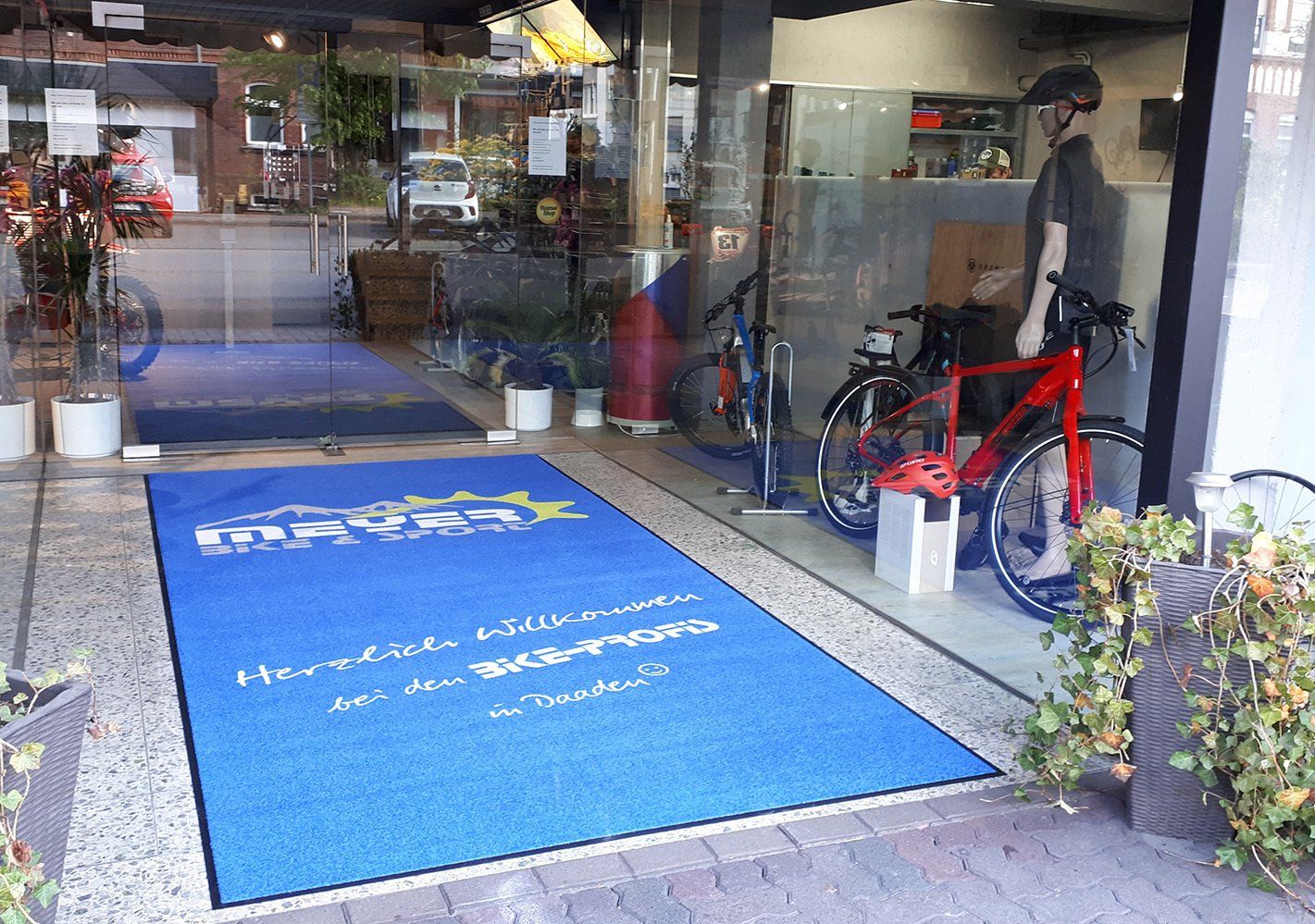 werbeteppich die visitenkarte der firma werbeteppich