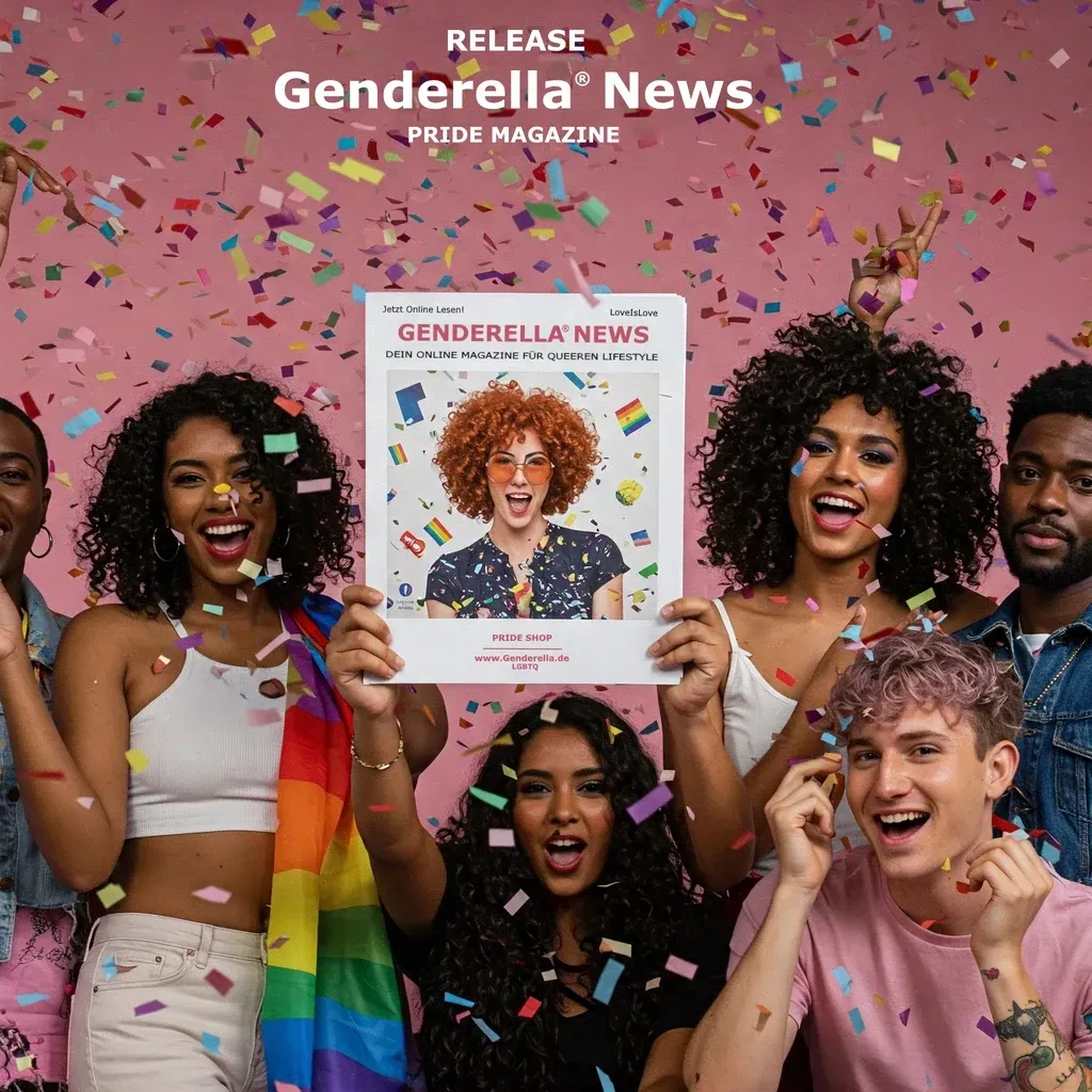Offizielles Release ❤️ Genderella News Pride Magazine ist da!