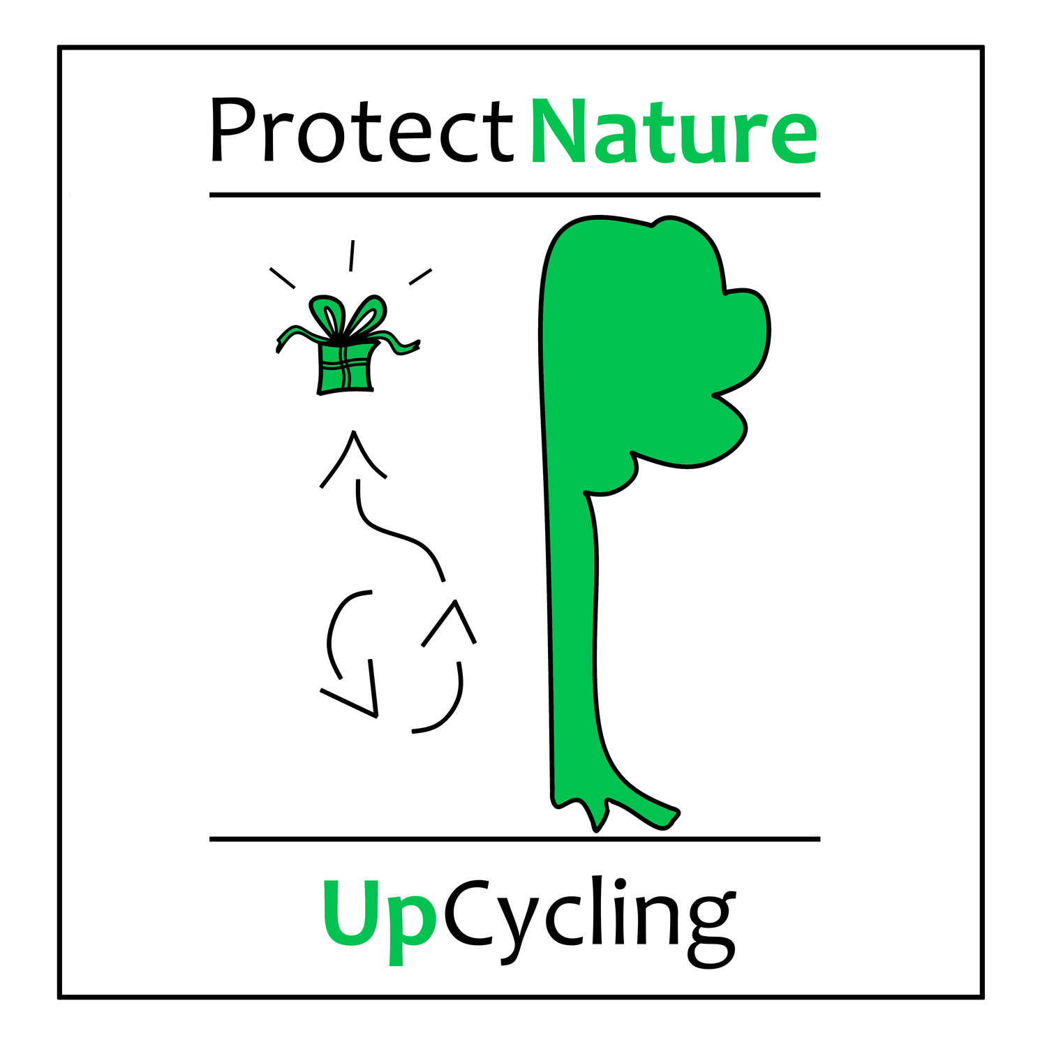 ProtectNature UpCycling aus Alt mach Neu Logo