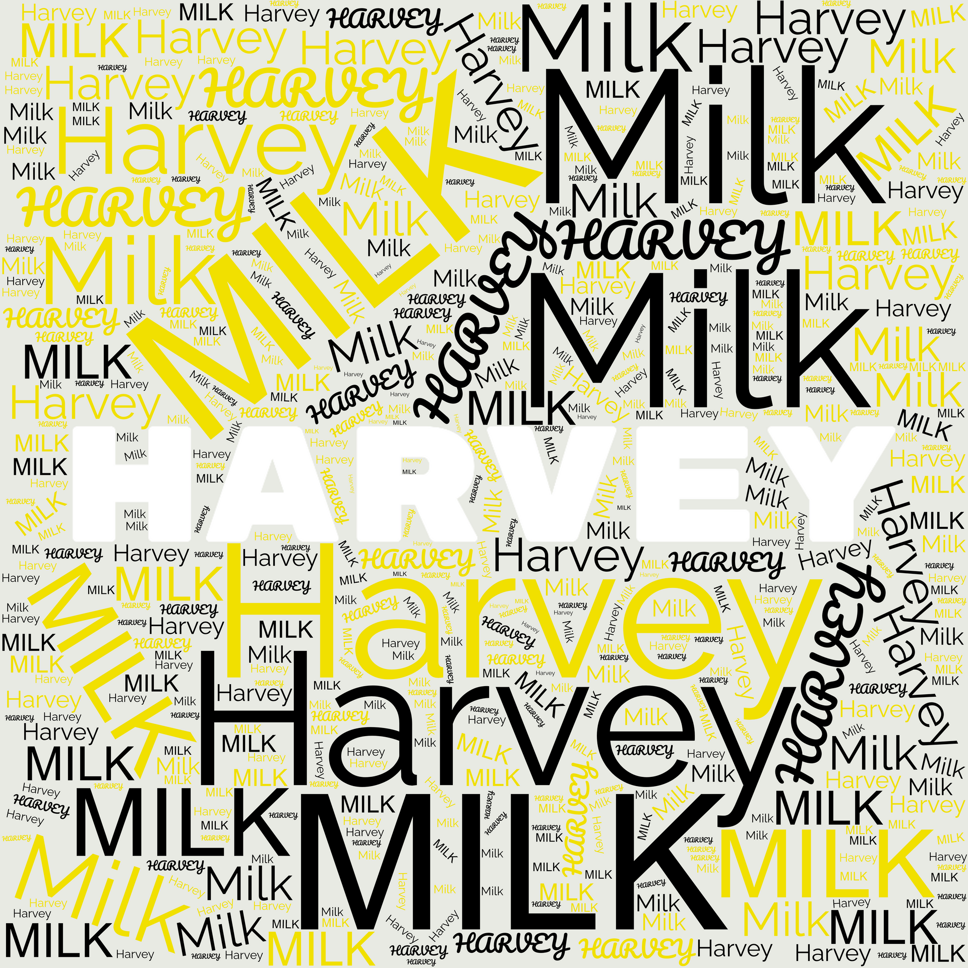 Wordcloud Harvey Milk
